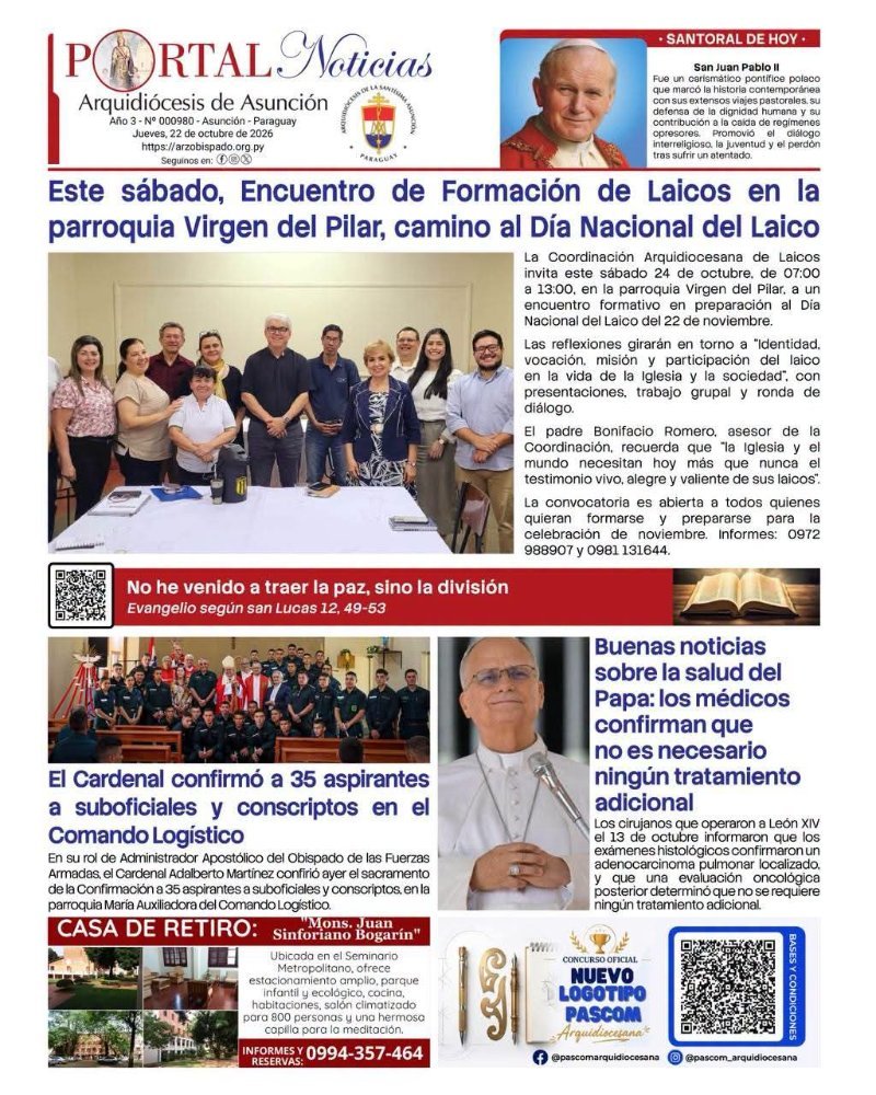 Tapas de 📰diarios de hoy jueves , 22 de Octubre del 2026 (imagen 5)