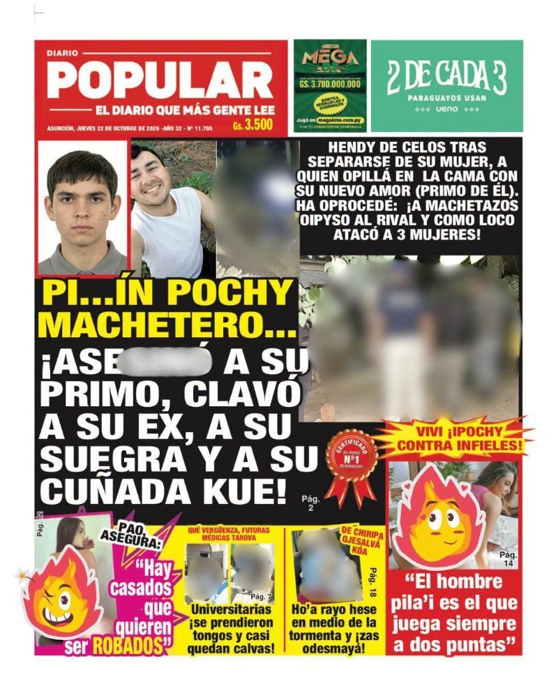 Tapas de 📰diarios de hoy jueves , 22 de Octubre del 2026 (imagen 6)