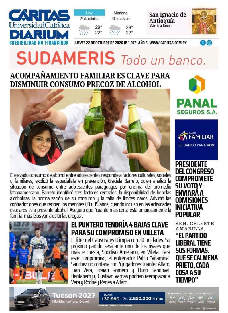📰diarios de hoy jueves , 22 de Octubre del 2026 (imagen 3)