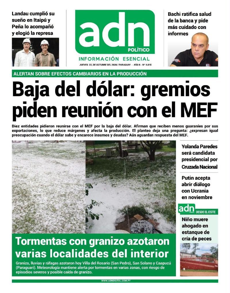 📰diarios de hoy jueves , 22 de Octubre del 2026 (imagen 4)