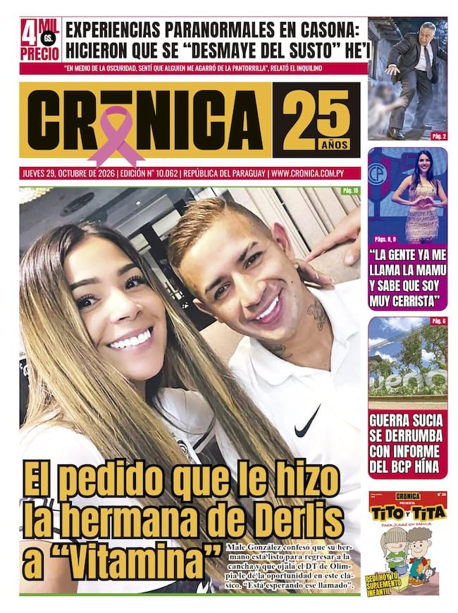 Portada del 30/10/2026
