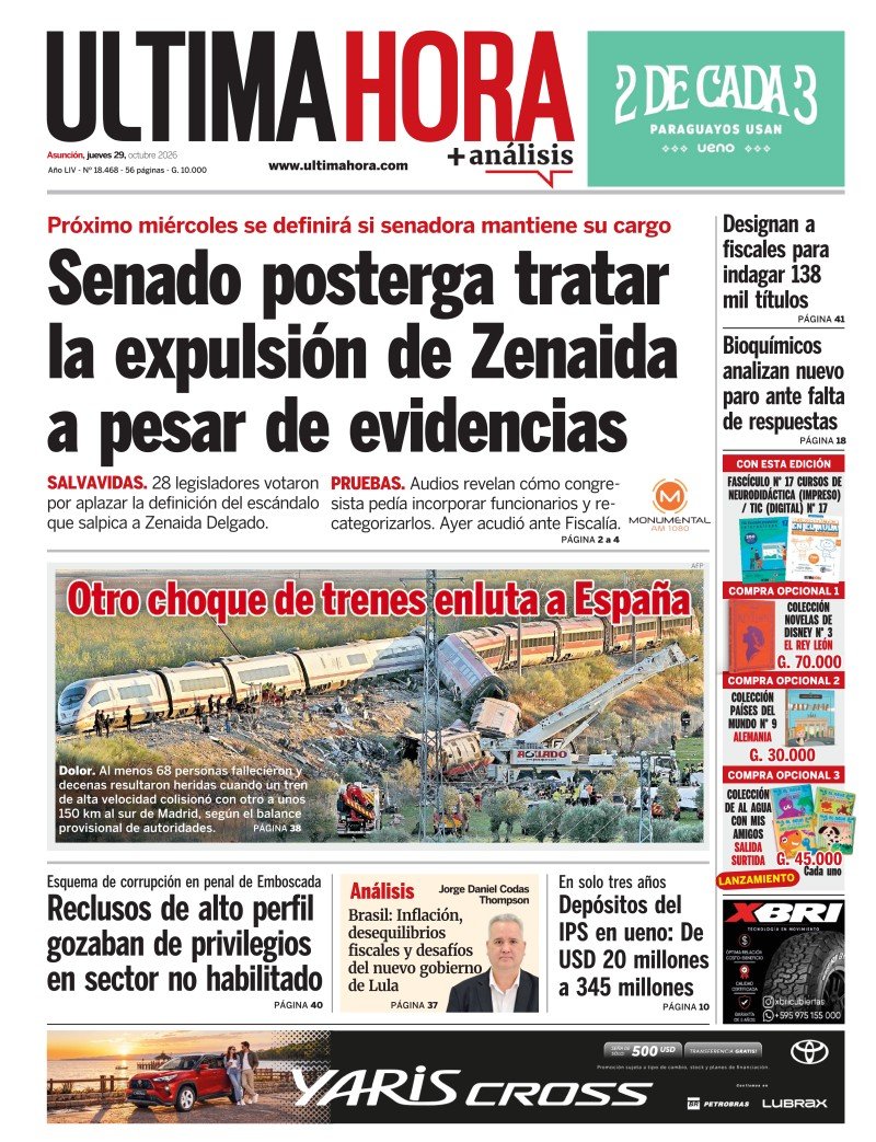 Portada del 29/10/2026