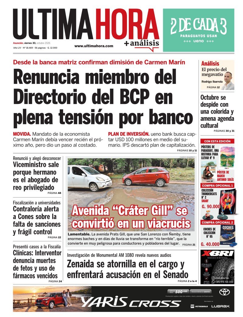 Portada del 30/10/2026