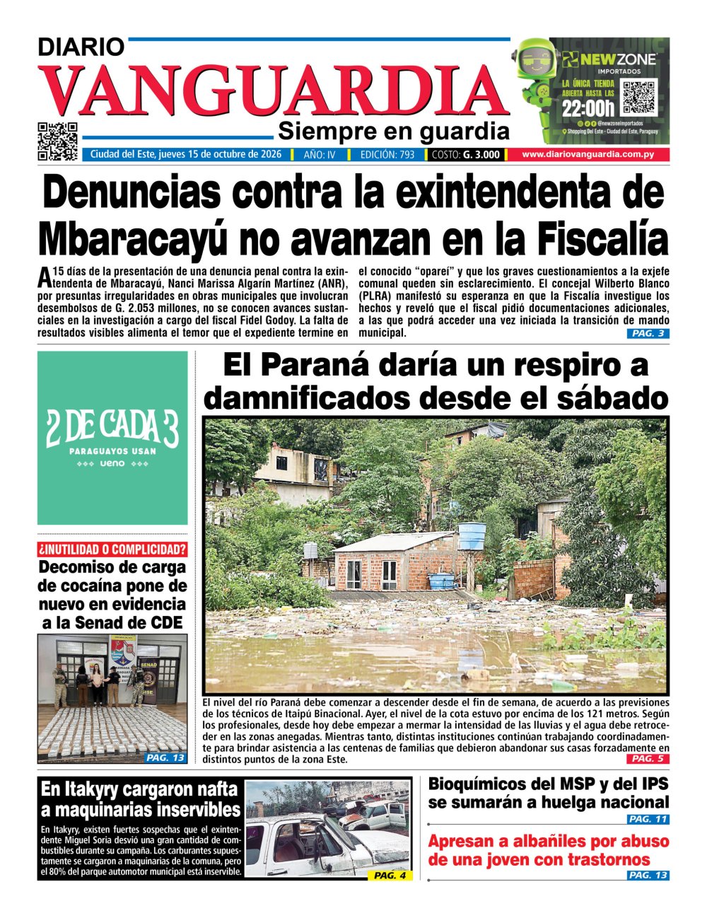 Portada del 30/10/2026